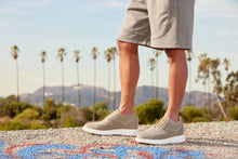 Load image into Gallery viewer, CALTO - X2639 - 2.8 Inches Taller (Khaki Green/Brown) - Lace Up Casual Walker - Lightweight
