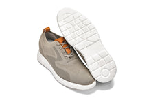 Load image into Gallery viewer, CALTO - X2639 - 2.8 Inches Taller (Khaki Green/Brown) - Lace Up Casual Walker - Lightweight
