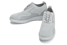 Load image into Gallery viewer, CALTO - X2640 - 2.8 Inches Taller (Pewter/Light Grey Sole) - Lace Up Casual Walker - Lightweight
