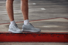 Load image into Gallery viewer, CALTO - X2640 - 2.8 Inches Taller (Pewter/Light Grey Sole) - Lace Up Casual Walker - Lightweight
