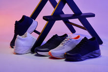 Load image into Gallery viewer, CALTO - X2690 - 2.8 Inches Taller (Black/Black Sole) - Lightweight Sporty Sneakers
