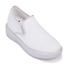 Load image into Gallery viewer, CALTO - X2782 - 2.8 Inches Taller (Super Light Grey/Grey Sole) - Lightweight Sneaker Loafers
