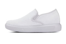 Load image into Gallery viewer, CALTO - X2782 - 2.8 Inches Taller (Super Light Grey/Grey Sole) - Lightweight Sneaker Loafers
