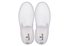 Load image into Gallery viewer, CALTO - X2782 - 2.8 Inches Taller (Super Light Grey/Grey Sole) - Lightweight Sneaker Loafers
