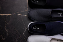 Load image into Gallery viewer, CALTO - X2780 - 2.8 Inches Taller (Black/Black Sole) - Lightweight Sneaker Loafers

