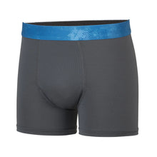 Load image into Gallery viewer, Hanes Boys' Big Performance Tween Boxer Brief Pack, X-Temp Mesh Stretch Underwear, Black, 6-Pack Large Black/Grey - 6 Pack - # BOAA11410003

