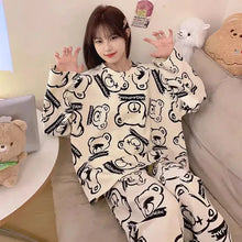 Load image into Gallery viewer, Maternity Pajama Set - # WOAA21710001-PRG
