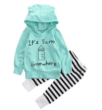 Load image into Gallery viewer, Baby Sweatshirt Pants Set - #BAAA111410001
