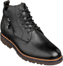 Load image into Gallery viewer, CALTO - Y42071 - 2.8 Inches Taller (Black) - Dressy Casual Boots
