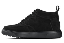 Load image into Gallery viewer, CALTO - Y7113 - 2.8 Inches Taller (Black) - Nubuck Suede Moc-Toe Sneak-Boots
