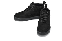 Load image into Gallery viewer, CALTO - Y7113 - 2.8 Inches Taller (Black) - Nubuck Suede Moc-Toe Sneak-Boots
