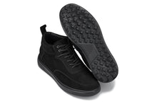 Load image into Gallery viewer, CALTO - Y7113 - 2.8 Inches Taller (Black) - Nubuck Suede Moc-Toe Sneak-Boots
