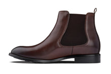 Load image into Gallery viewer, CALTO - Y72231 - 2.8 Inches Taller (Coffee Brown) - Chelsea Boots
