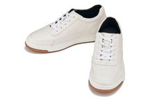 Load image into Gallery viewer, CALTO - Y7886 - 2.6 Inches Taller (Off-White/White &amp; Gum Sole) - Elevated Leather Sneakers

