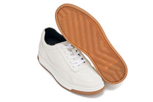 Load image into Gallery viewer, CALTO - Y7886 - 2.6 Inches Taller (Off-White/White &amp; Gum Sole) - Elevated Leather Sneakers
