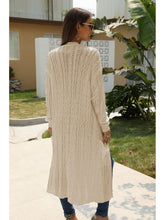 Load image into Gallery viewer, Knitted Long Sleeve Cardigan Sweater
