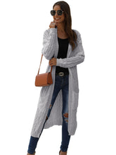 Load image into Gallery viewer, Knitted Long Sleeve Cardigan Sweater
