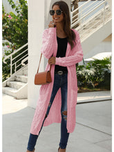 Load image into Gallery viewer, Knitted Long Sleeve Cardigan Sweater
