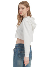Load image into Gallery viewer, Crop Top Sweatshirt Long Sleeve Hoodie Pullover
