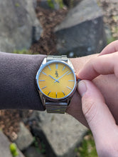 Load image into Gallery viewer, Yellow Sunburst Watch
