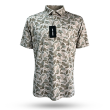 Load image into Gallery viewer, "Back 9 Camo" Golf Polo
