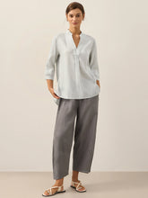 Load image into Gallery viewer, 100% Linen Classic Ankle Pants ZOE
