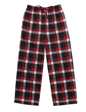 Load image into Gallery viewer, Ekouaer Boys Pajama Pants Long Sleep Pants Soft Elastic Waist Pajama Bottoms Plaid Lounge Pants with 2 Pockets 4-14 Years A-yarn Dyed Lattice2 4-5T - # BOAA12710001
