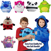 Load image into Gallery viewer, Children's Wearable Blanket Hoodie
