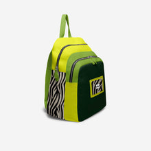 Load image into Gallery viewer, Zebra Jungle Backpack by BYMANYC ® New York – Handmade Vegan Luxury
