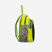 Load image into Gallery viewer, Zebra Jungle Backpack by BYMANYC ® New York – Handmade Vegan Luxury
