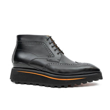 Load image into Gallery viewer, Zipper Brogue Martin Boots 2890 Black
