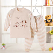 Load image into Gallery viewer, Children's Cotton Pajama Set for Fall and Winter - # BAAA81810029
