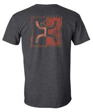 Load image into Gallery viewer, HOOey Inverted Hooey (Charcoal) - Mens T-Shirt
