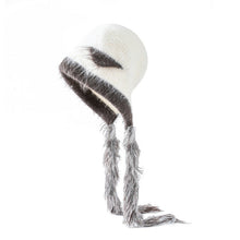 Load image into Gallery viewer, Cat Ears Mink Wool Ear-Protection Knitted Hat — Cozy Animal Ear Beanie

