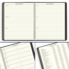 Load image into Gallery viewer, AT-A-GLANCE 2025 Recycled Monthly Planner – Black, Large 9" x 11"
