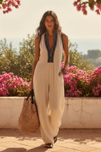 Load image into Gallery viewer, Women's Linen-Style Sleeveless Jumpsuit
