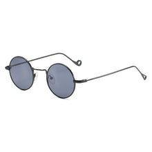 Load image into Gallery viewer, Steampunk Sunglasses – Retro Round Gothic Shades
