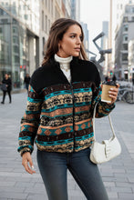 Load image into Gallery viewer, Women’s Double-Sided Plush Zip-Up Cardigan – Stand Collar Winter Jacket
