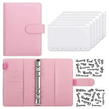 Load image into Gallery viewer, A6 Deluxe Leather Finance Organizer
