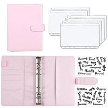 Load image into Gallery viewer, A6 Deluxe Leather Finance Organizer
