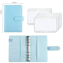 Load image into Gallery viewer, A6 Deluxe Leather Finance Organizer
