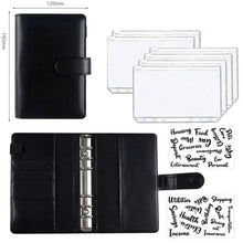 Load image into Gallery viewer, A6 Deluxe Leather Finance Organizer
