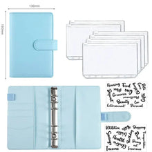 Load image into Gallery viewer, A6 Deluxe Leather Finance Organizer
