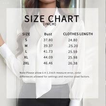Load image into Gallery viewer, Women's Ribbon Detail Blouse, Lightweight Business Casual Shirt
