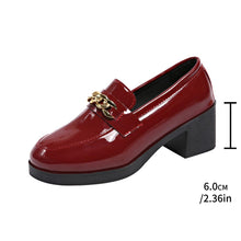 Load image into Gallery viewer, Women's Bowtie Round Toe Low Heel Pumps – Wide Size PU Casual Shoes
