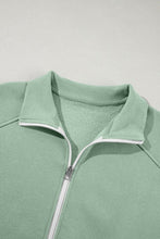 Load image into Gallery viewer, Solid Zip-Up Jacket and Drawstring Pants Set
