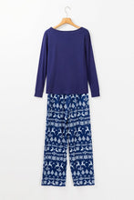 Load image into Gallery viewer, Christmas Long Sleeve Top and Pants Lounge Set
