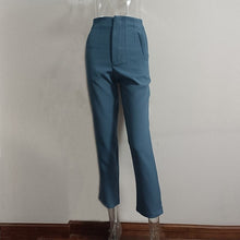 Load image into Gallery viewer, Women's High-Waisted Straight Leg Pants
