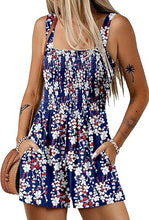 Load image into Gallery viewer, 🌺 Floral Print Sleeveless Beach Jumpsuit

