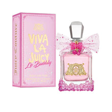 Load image into Gallery viewer, Juicy Couture Viva La Juicy Le Bubbly Eau De Parfum Luxury Womens Perfume with Notes of Champagne Inspired Pink Berries Gardenia Jasmine &amp; Amber - Fruity &amp; Sweet EDP Spray 3.4 Fl Oz
